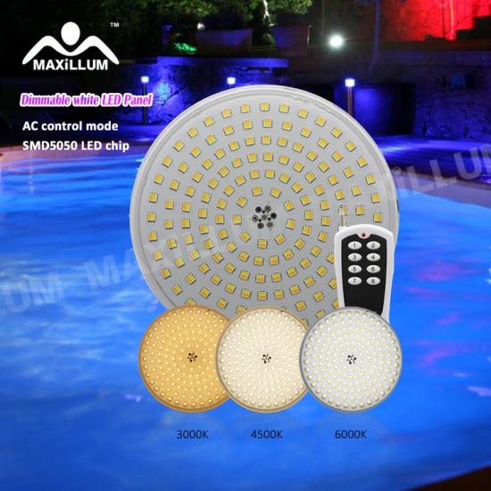 Dimmable white LED pool panel 21Watt