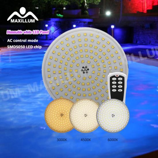 Dimmable white LED pool panel 21Watt