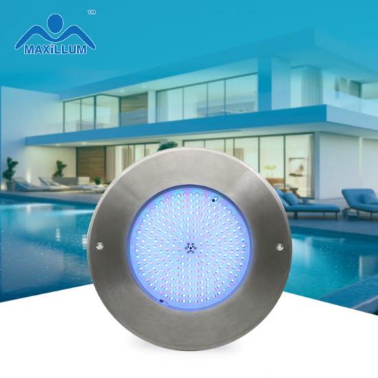 SS316 face plate Preset swimming pool light whole set with RGB color