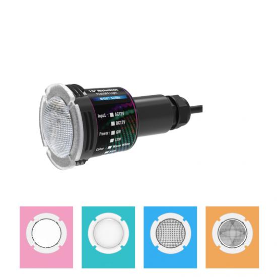 1.5inch screw-in type pool light smart